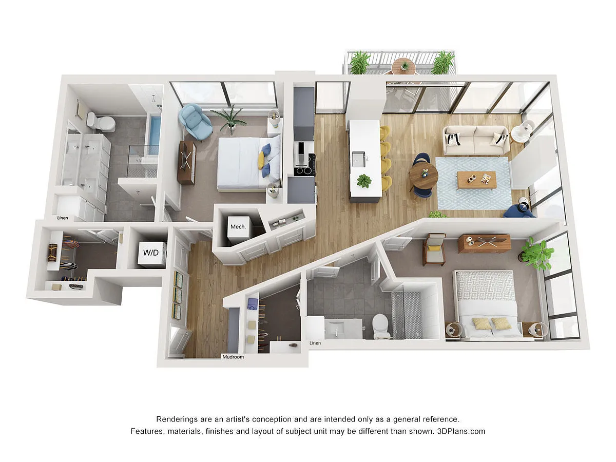 Floor plan B4