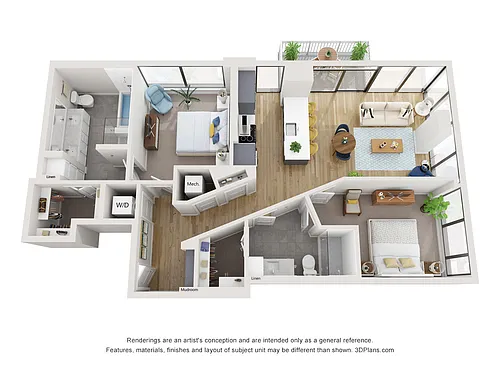 Floor plan B4