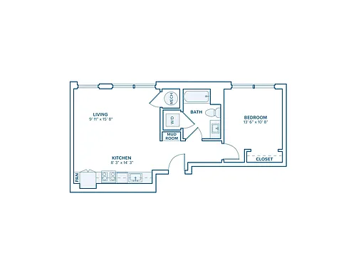 Floor plan A01