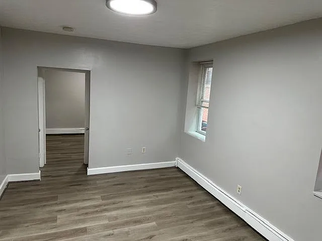 View from dining/living area to bedroom