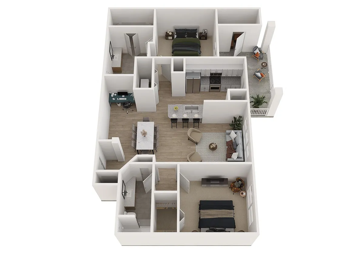 Floor plan B1