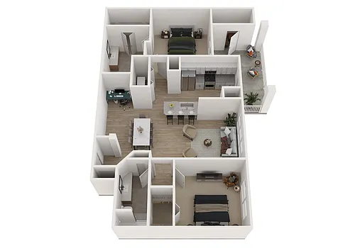 Floor plan B1R