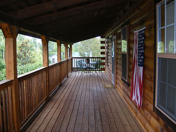 Covered front porch