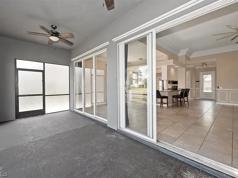 Screened in patio
