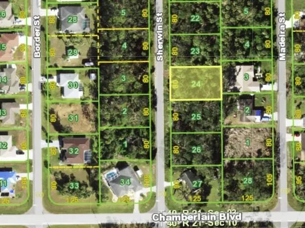 496 SHERWIN STREET LOT 24, PORT CHARLOTTE, FL 33953