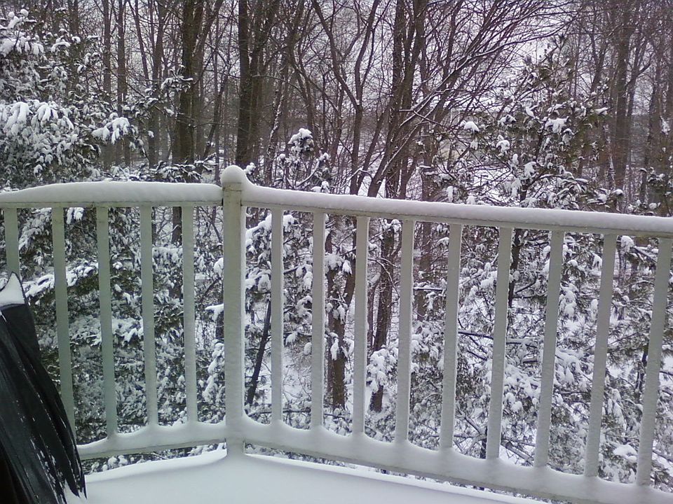 Balcony with a beautiful view