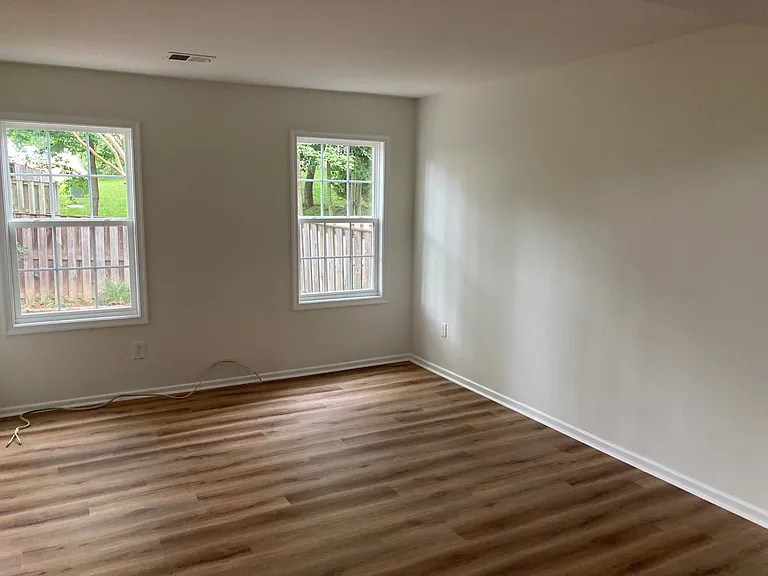 Living Room. New windows.