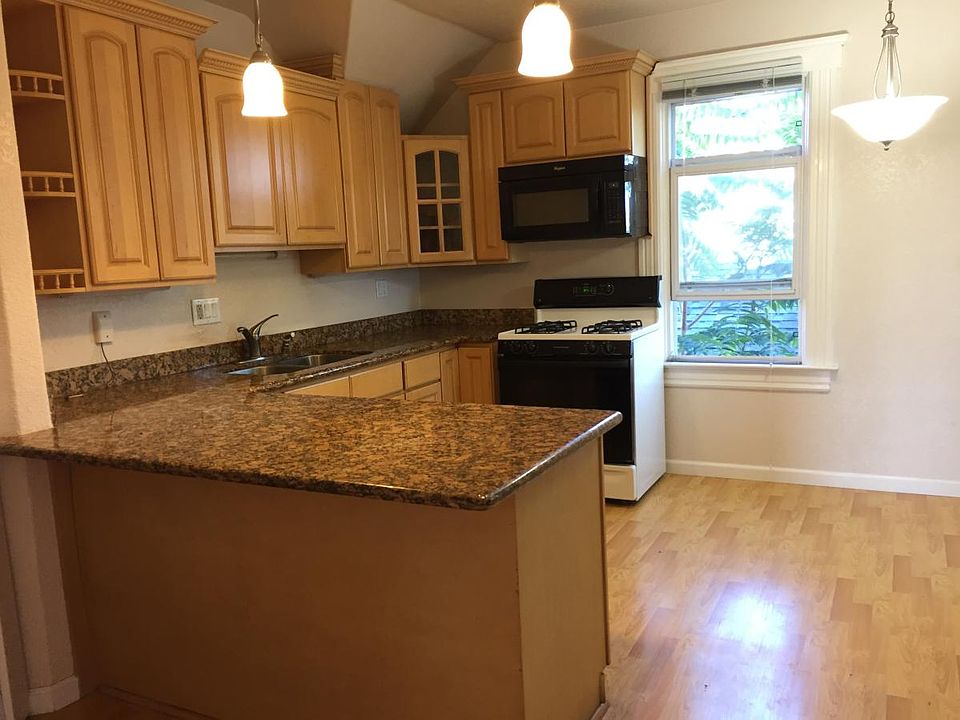 kitchen with granite counters