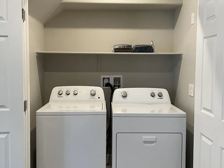 First floor laundry