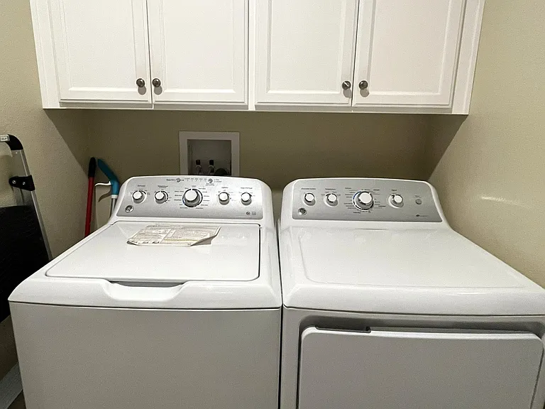 Washer and Dryer will stay