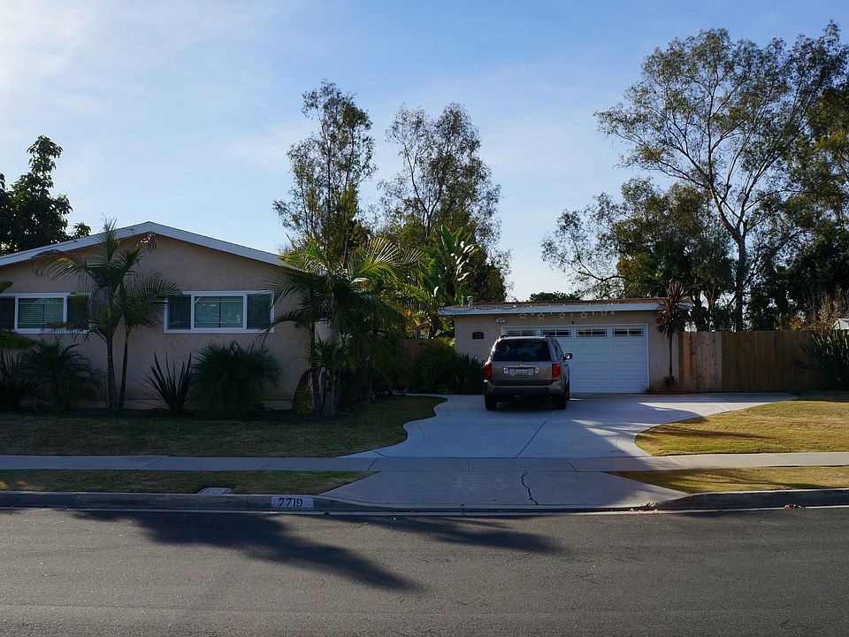 front of property