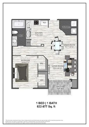Floor plan A2 Renovated