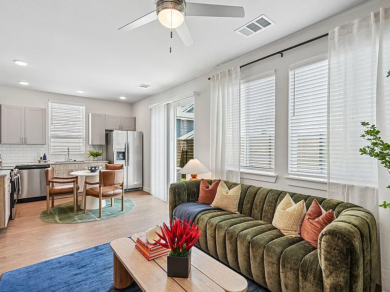 YardHomes Rowlett Creek Living Room