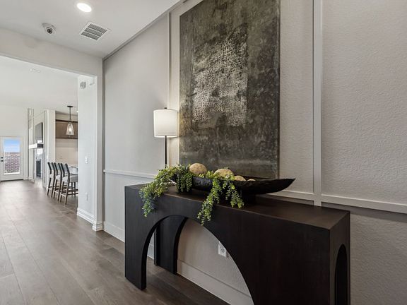 Welcoming entry into home