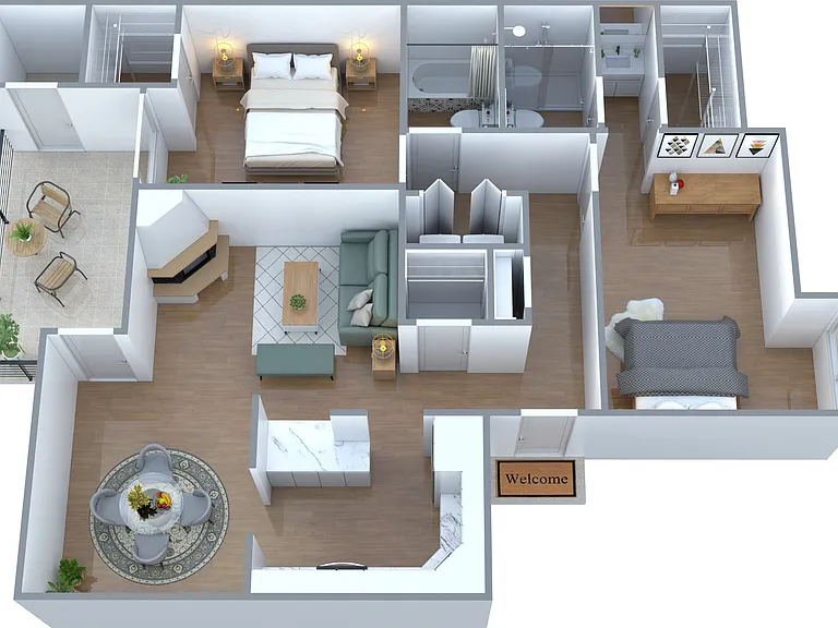 Villas At Blue Cove Apartments — Photo 40