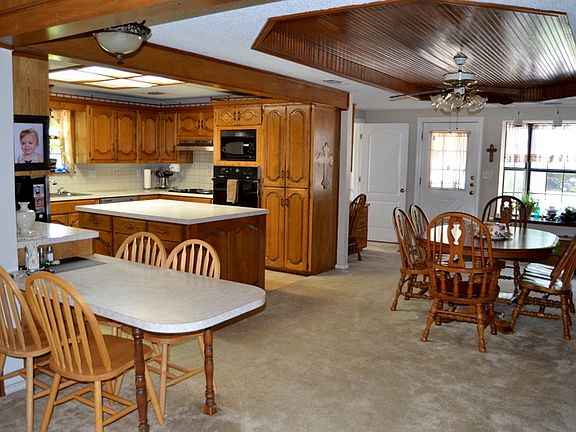 Open Dining Room and Kitchen