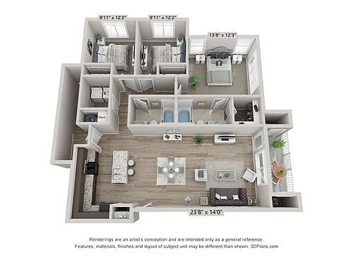 Floor plan Charleston