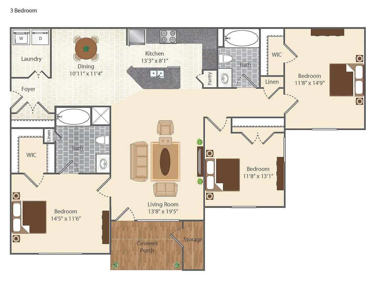 Floor plan C1