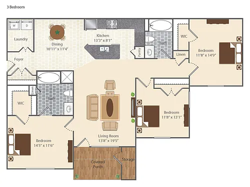 Floor plan C1