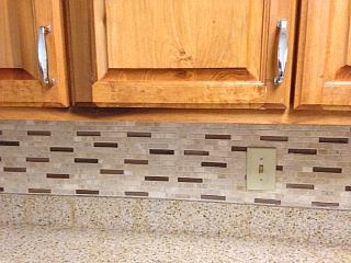 New Hardware and Backsplash