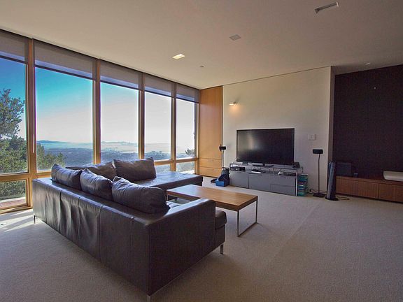 Living Room with views of the Bay