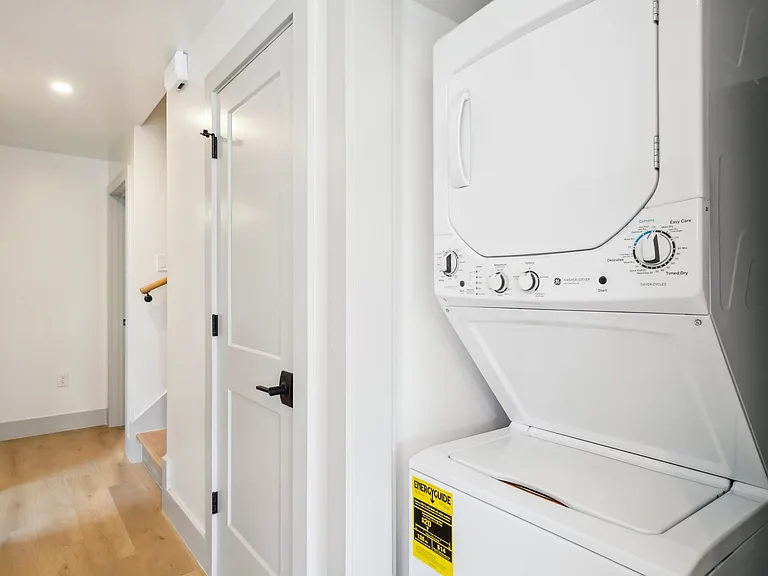 Second floor laundry