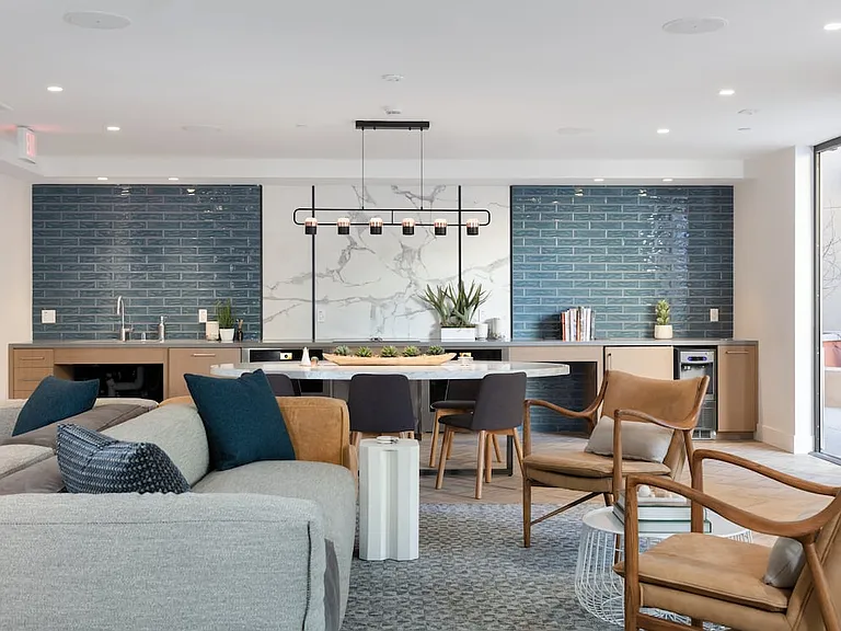 Phase II Clubhouse with entertaining kitchen