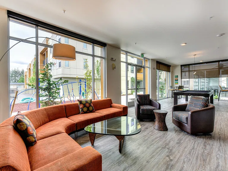 Community Clubhouse Lounge Detail