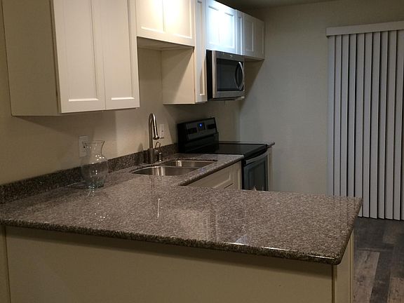 New cabinets and granite counter tops