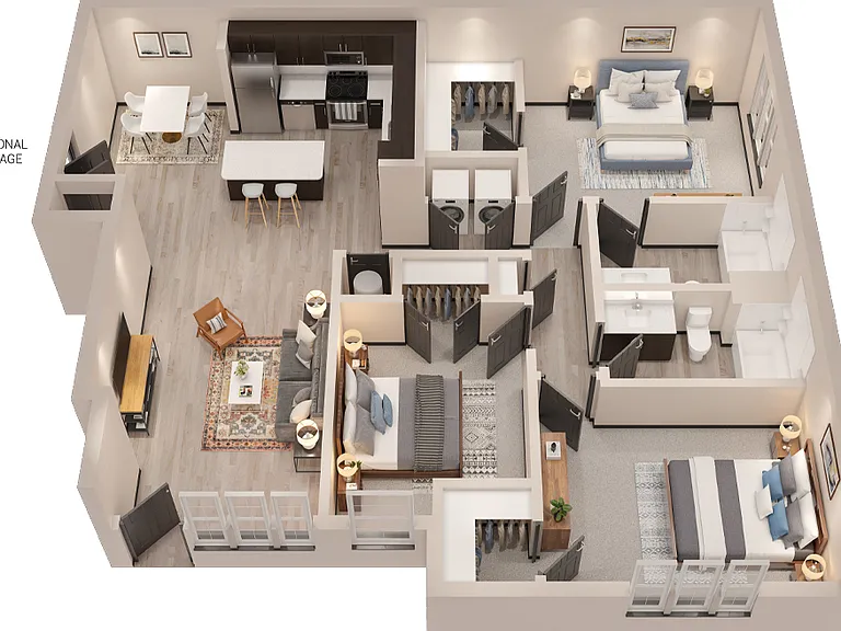 Retreat at Fremaux Town Center Apartments — Photo 57