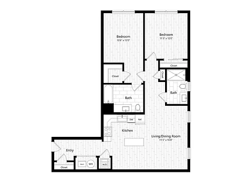 Floor plan B3