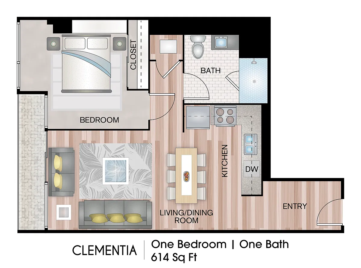 Floor plan Clementia