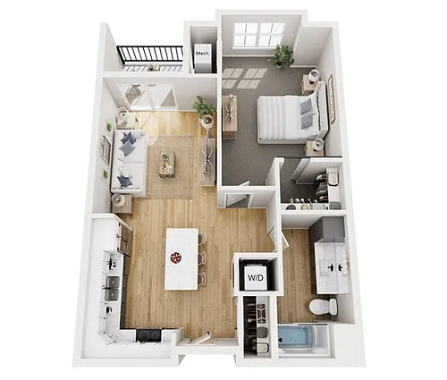 Floor plan B1