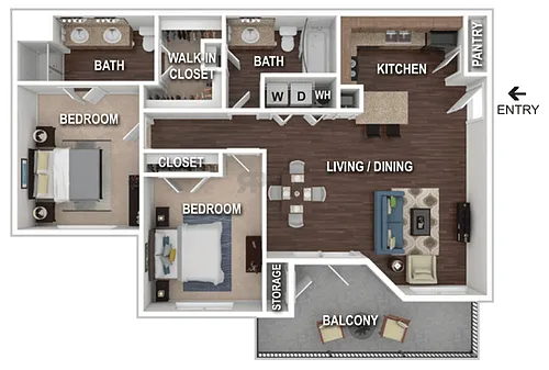 Floor plan B2