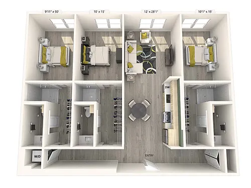 Floor plan 561