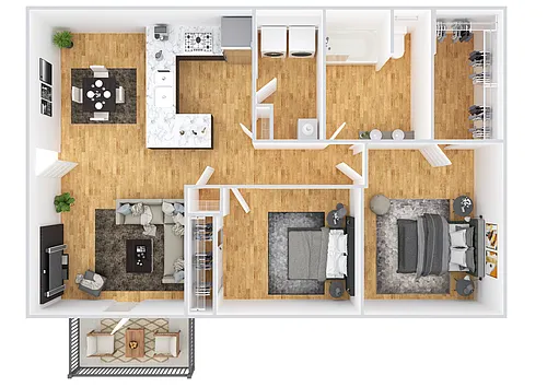 Floor plan Mitchell | Renovated