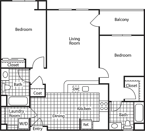 Floor plan B32