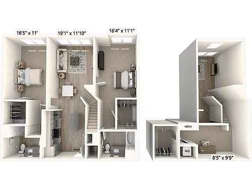 Floor plan B7L