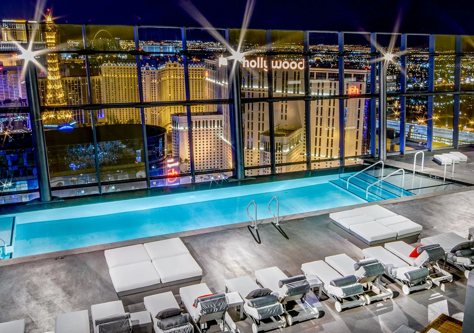 Sky-High Living at CityCenter Furnished Corner Suite with Breathtaking Strip & Mountain Views — Photo 1