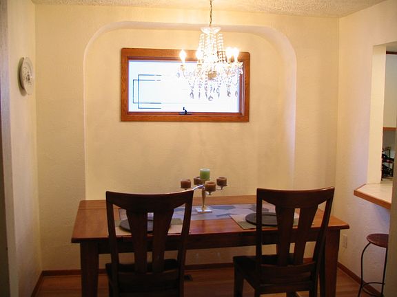 Large formal dining room.