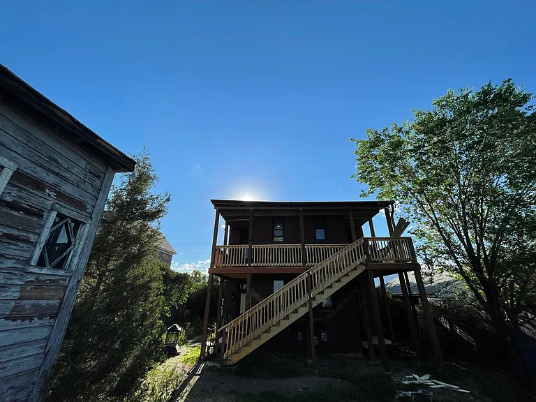 Brand new wrap-around private deck