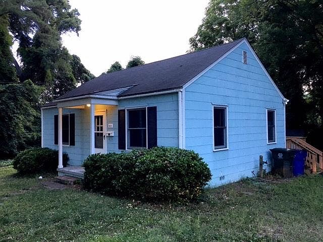 Full front and back yard on corner lot.