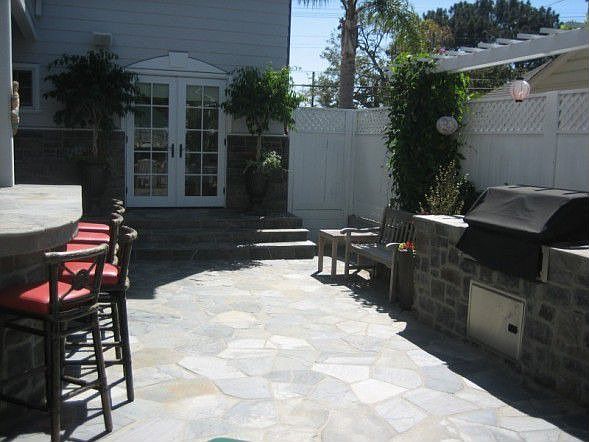 patio area