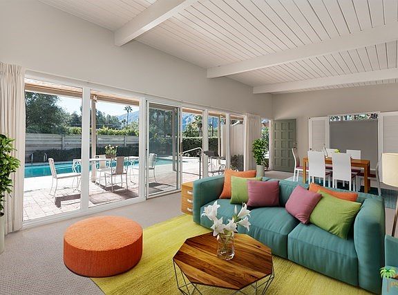 Virtually Staged Living Room