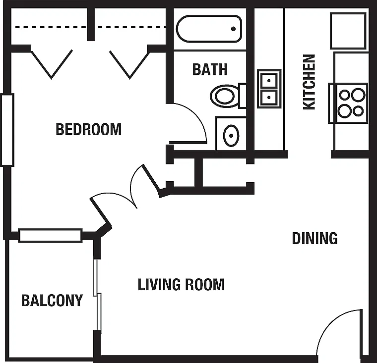 Floor plan Milan