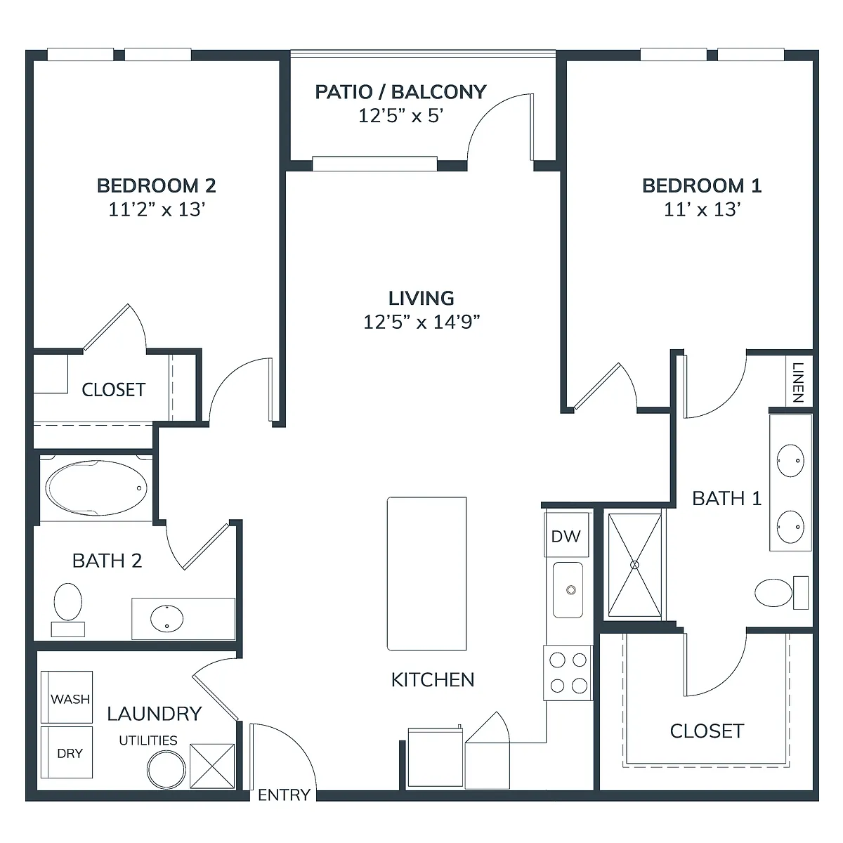 Floor plan B1
