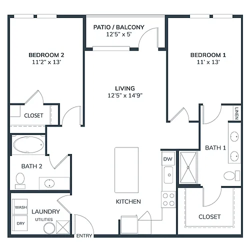 Floor plan B1