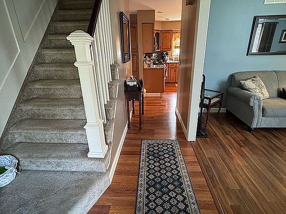 entrance from front door