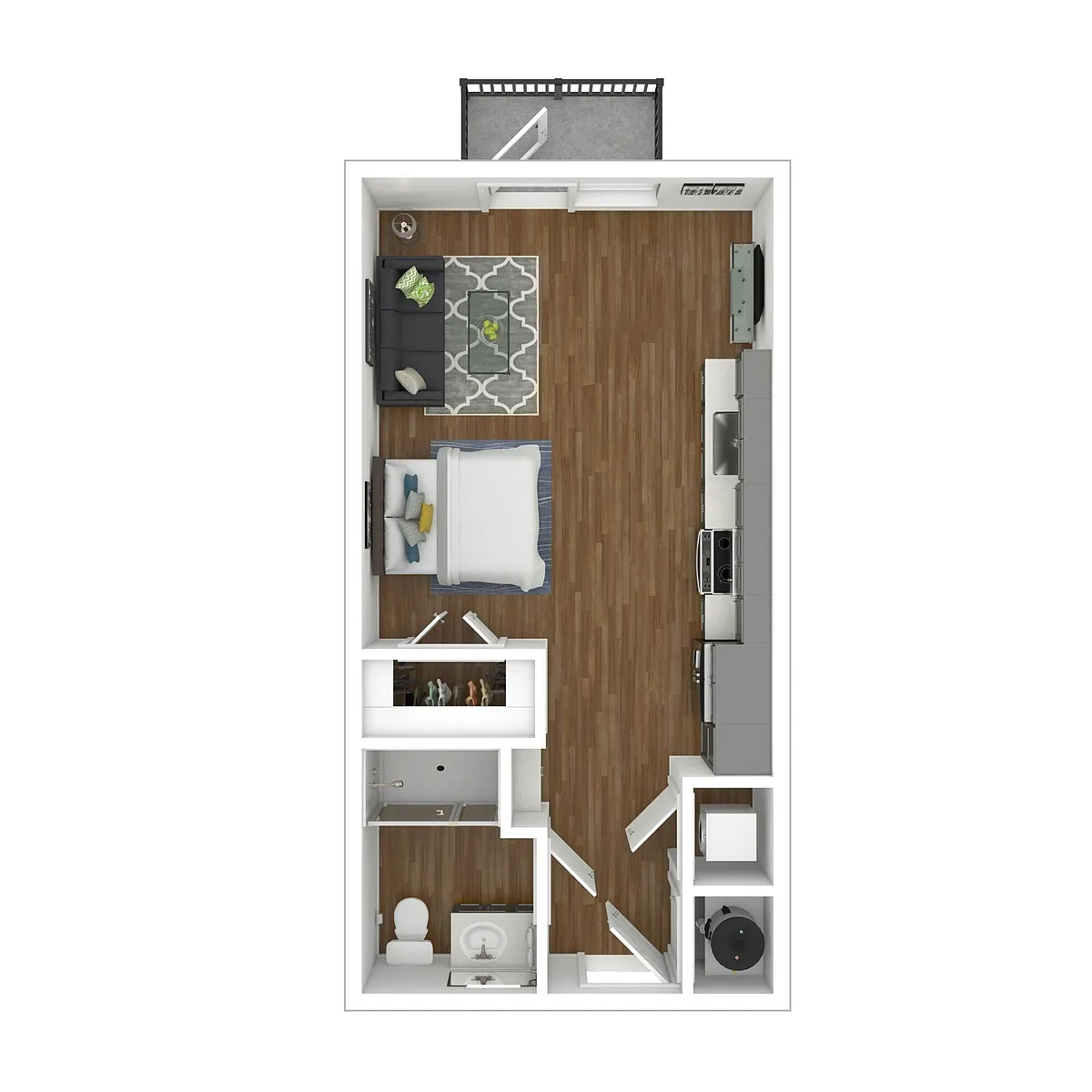 Floor plan E1