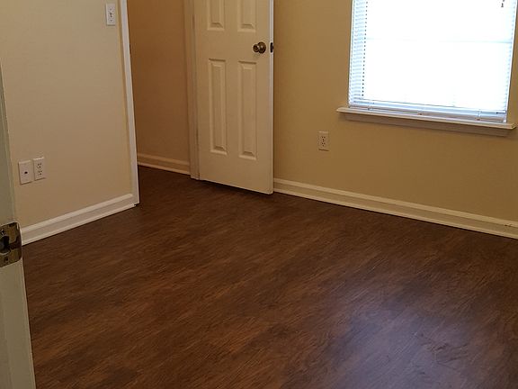 New flooring in bedrooms.
